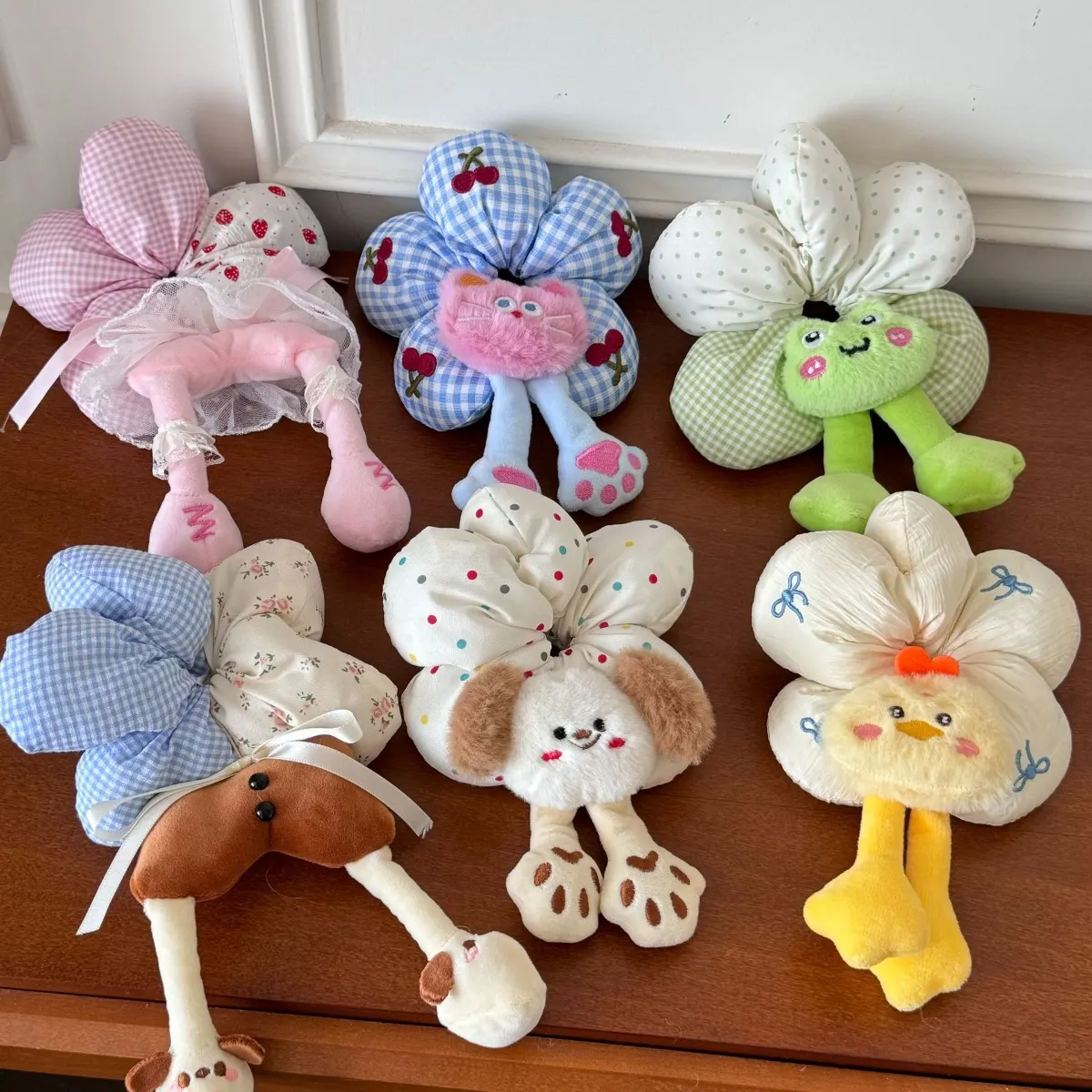 Printed Animal Shaped Hair Scrunchy